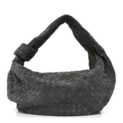 Bottega Veneta Suede Intrecciato Medium Jodie Thunder 1 of 11