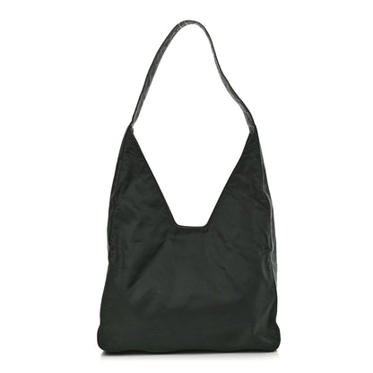Prada Tessuto Nylon Hobo Black 1 of 11