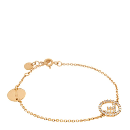 Fendi Metal Crystal F is Fendi Bracelet Gold 1 of 4
