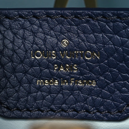 Louis Vuitton Taurillon Blossom Chain Capucines MM French Blue 7 of 10
