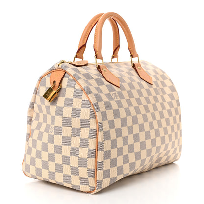 Louis Vuitton Damier Azur Speedy 30 3 of 10