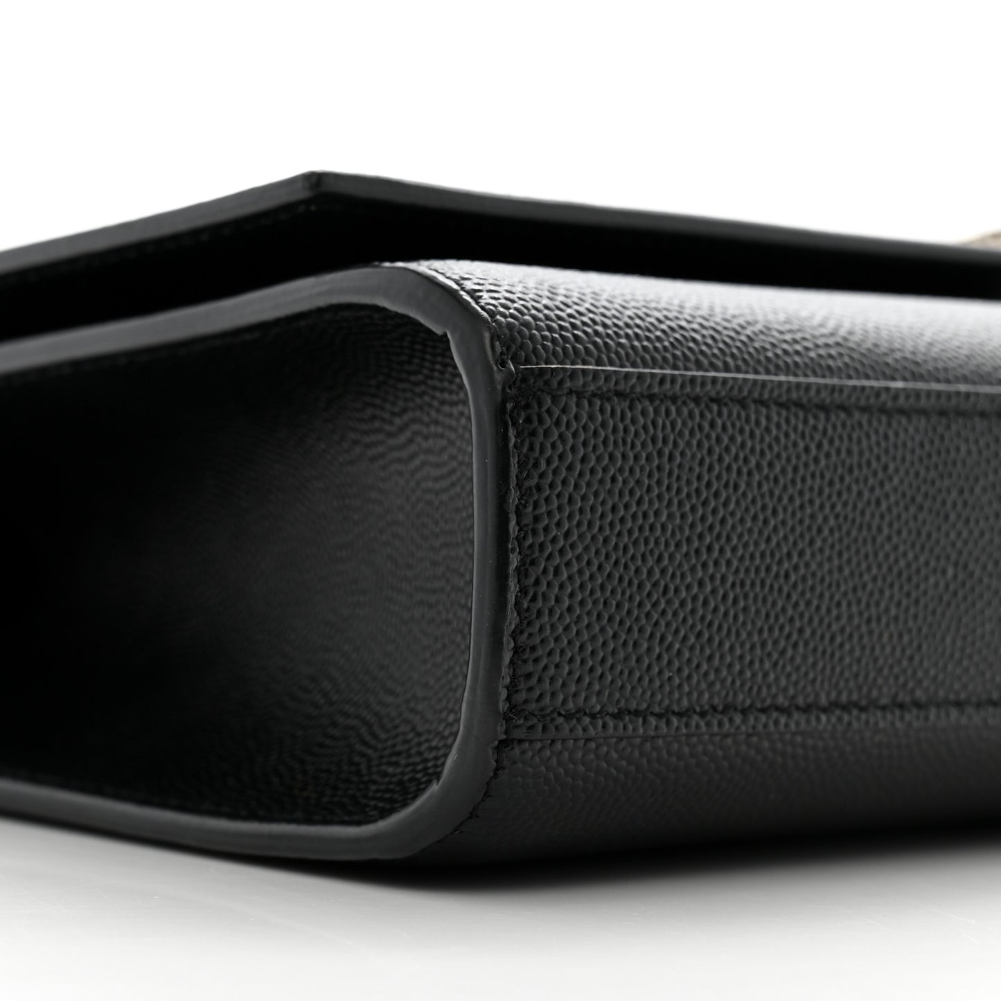 Grain De Poudre Medium Classic Monogram Kate Satchel Black