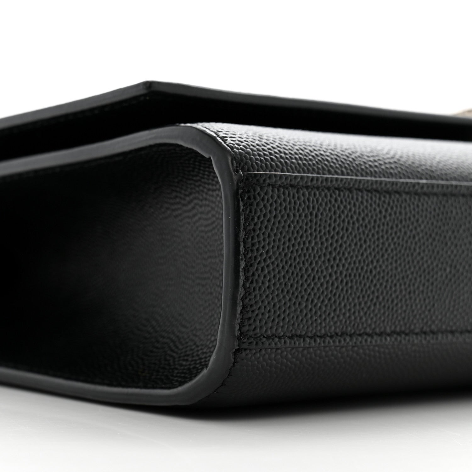 Saint Laurent Grain De Poudre Medium Classic Monogram Kate Satchel Black 9 of 12
