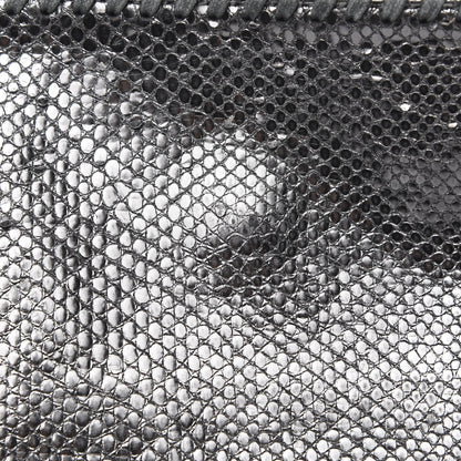 Stella McCartney Metallic Snake Print Small Falabella Tote Ruthenium 12 of 12