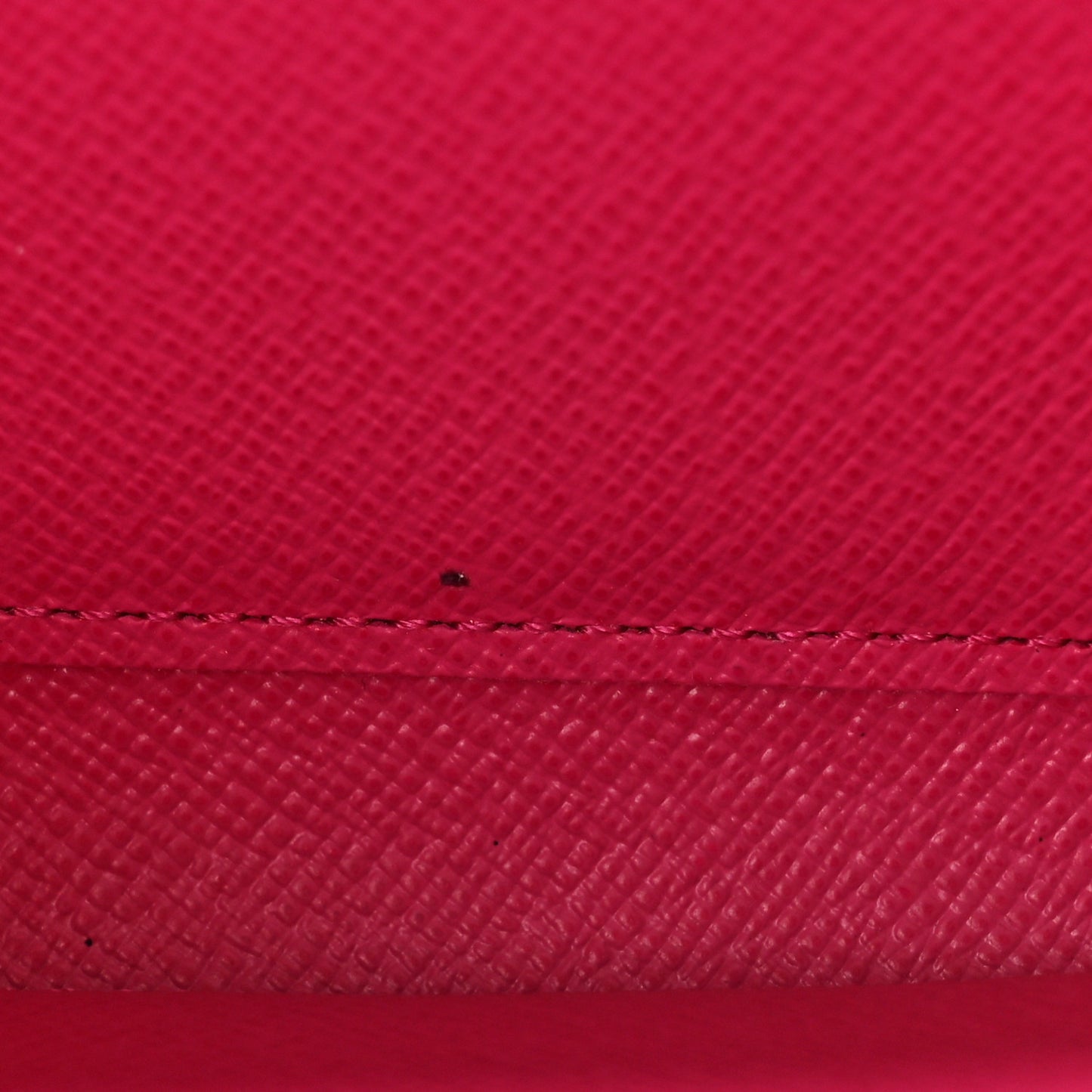 Epi Zippy Wallet Black Hot Pink