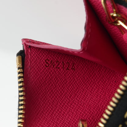Louis Vuitton Monogram Multicolor Key Pouch Black Grenade 7 of 7