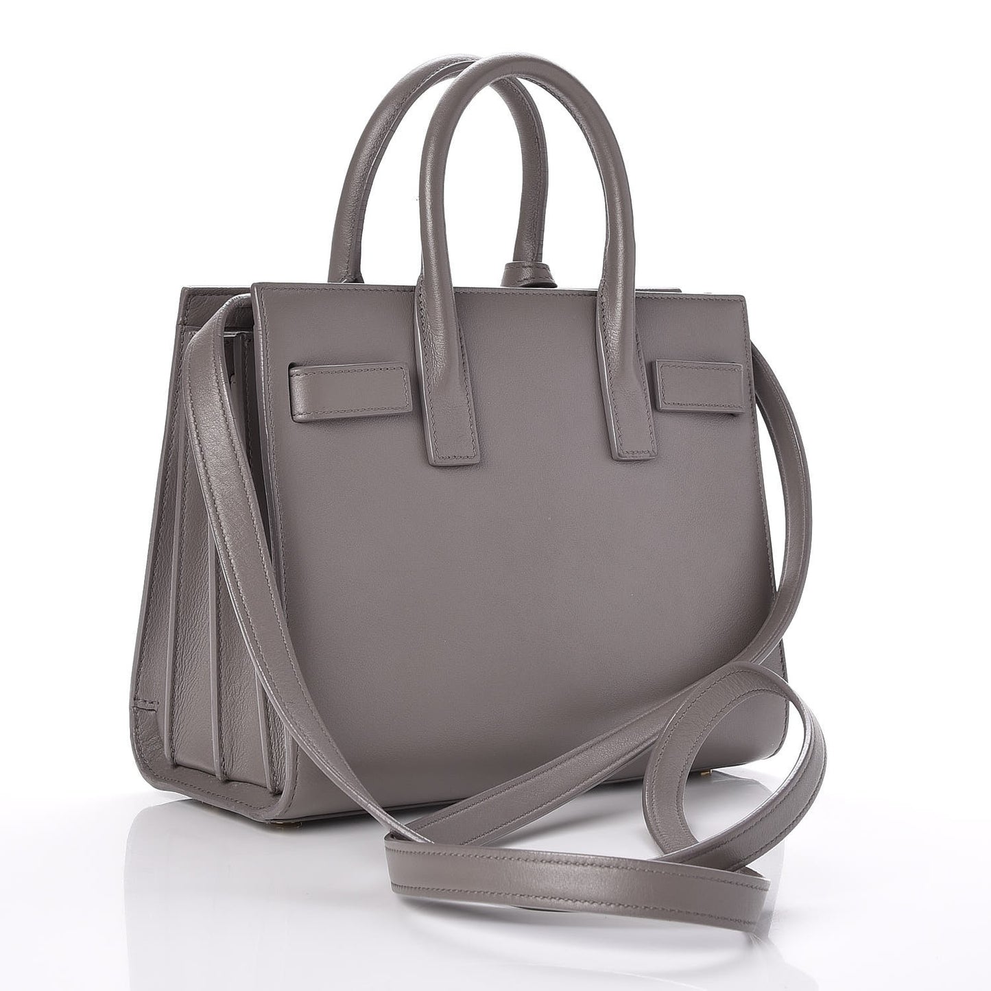 Calfskin Nano Sac De Jour Fog