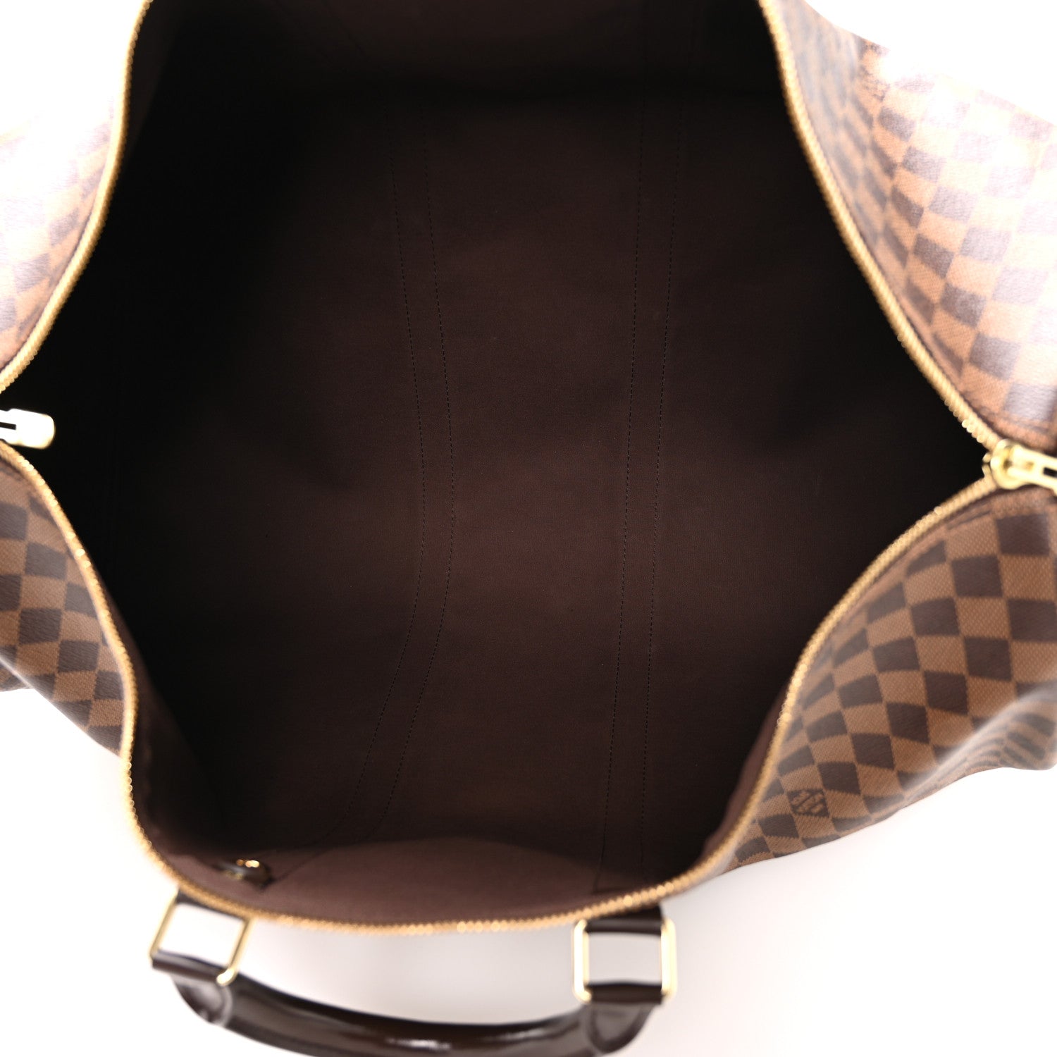 Louis Vuitton Damier Ebene Keepall Bandouliere 55 4 of 10