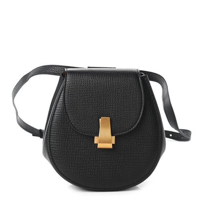 Bottega Veneta Palmellato Calfskin Rounded Belt Bag Black 1 of 9