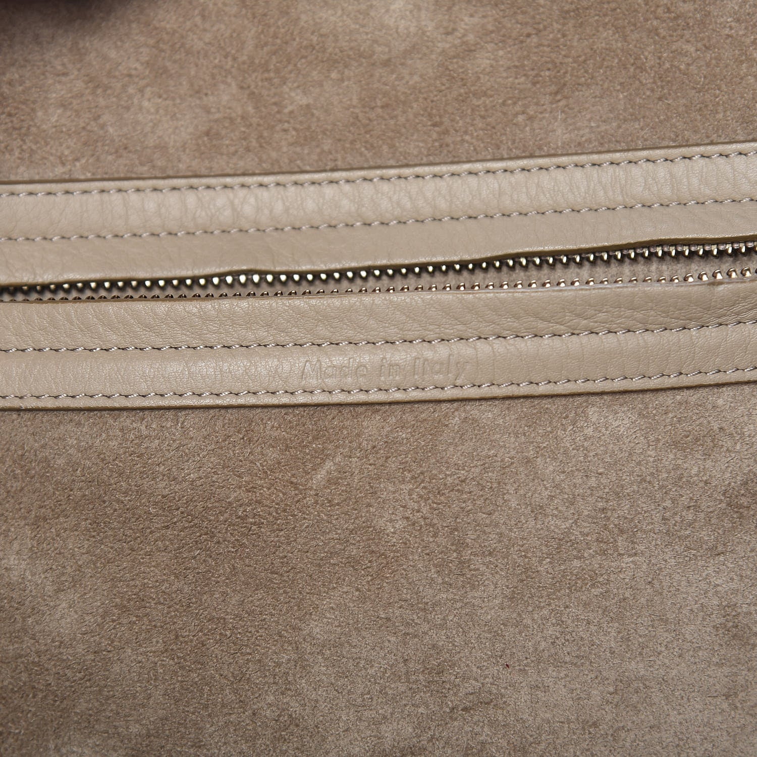 Celine Supple Calfskin Medium Phantom Luggage Beige 7 of 17