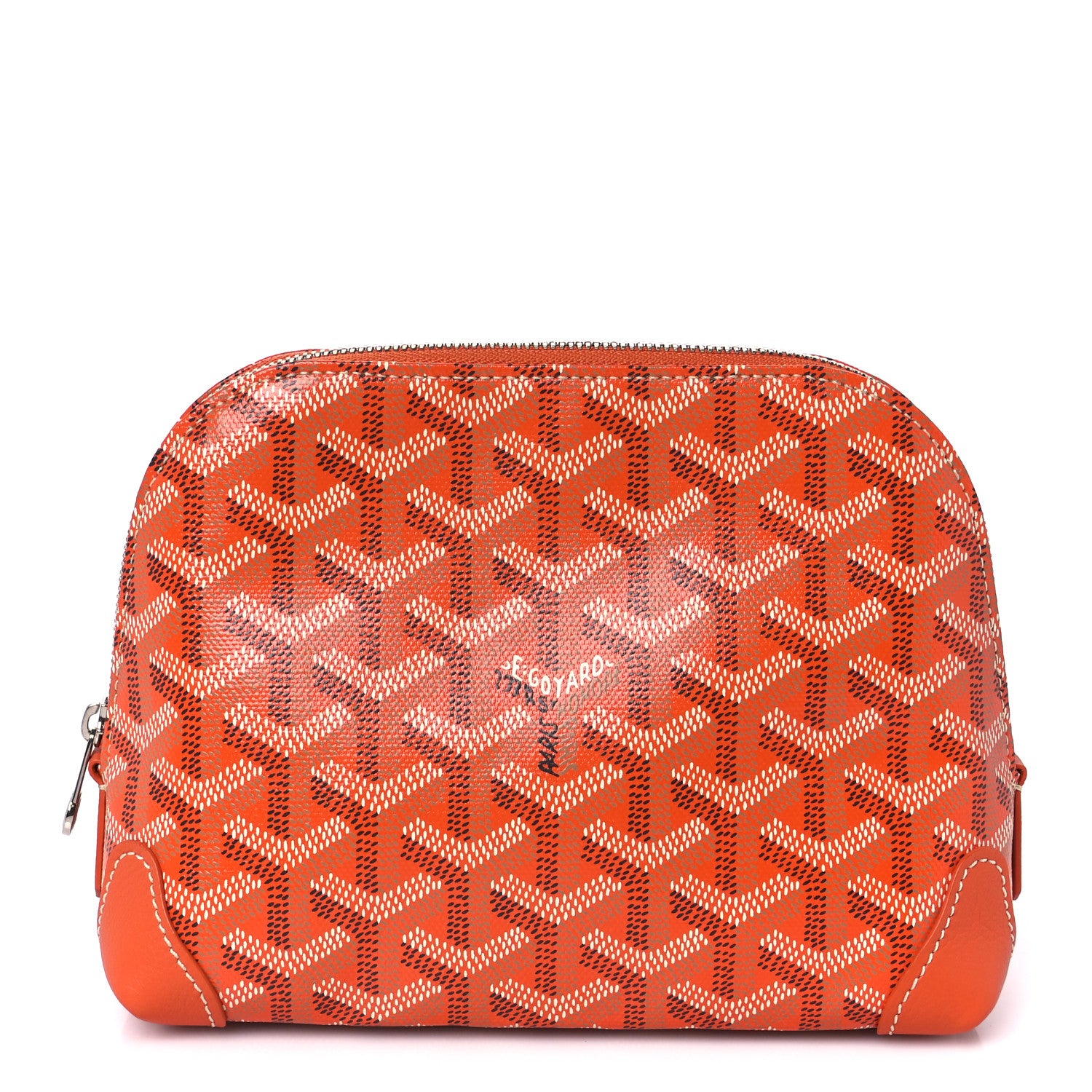 Goyard Goyardine Vendome Toiletry Pouch Orange 1 of 8