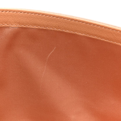 Saint Laurent Calfskin Large Belle De Jour Clutch Beige 12 of 16