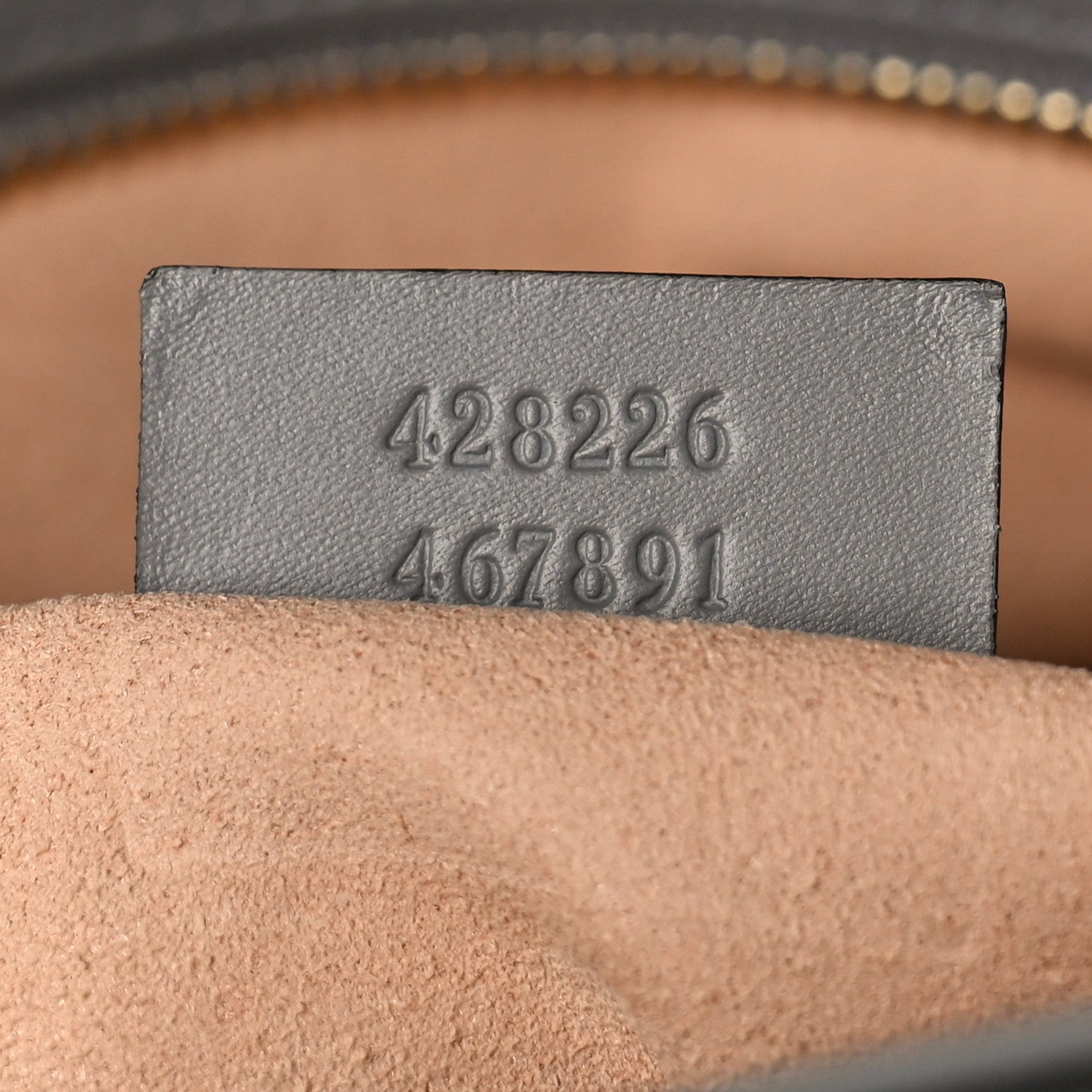 Gucci Guccissima Linea A Foldover Tote Storm Grey 7 of 9