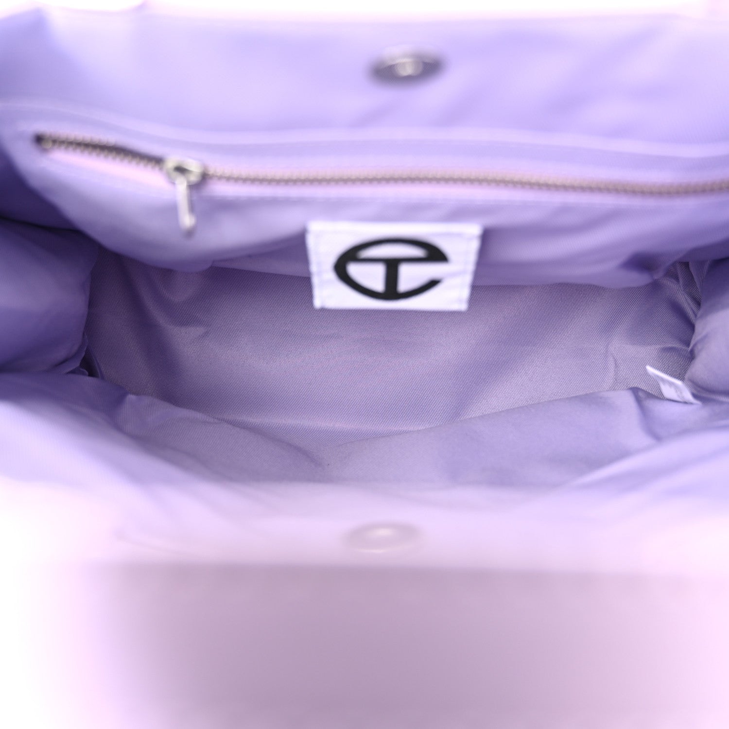 Telfar Vegan Leather Medium Shopping Bag Lavender 5 of 10