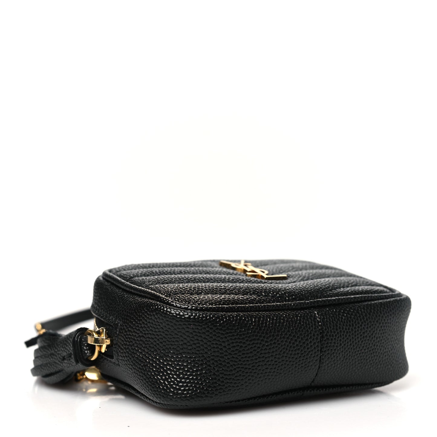 Grain De Poudre Matelasse Monogram Baby Lou Camera Bag Black