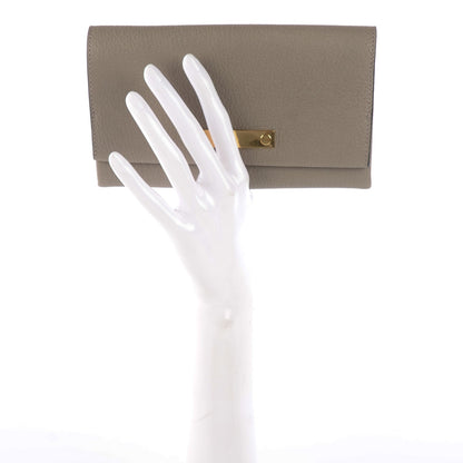 Chloe Lambskin Fold Over Pochette Motty Grey 2 of 7
