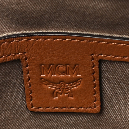 MCM Visetos Camera Crossbody Bag Cognac 5 of 11