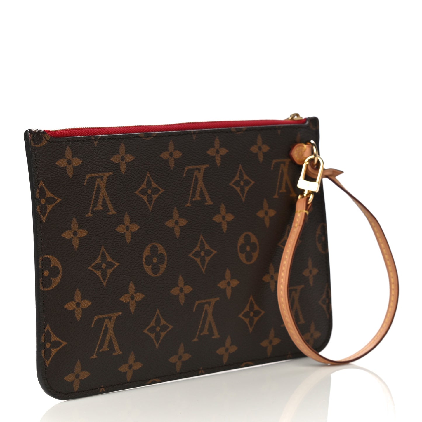 Monogram Neverfull MM GM Pochette Cherry