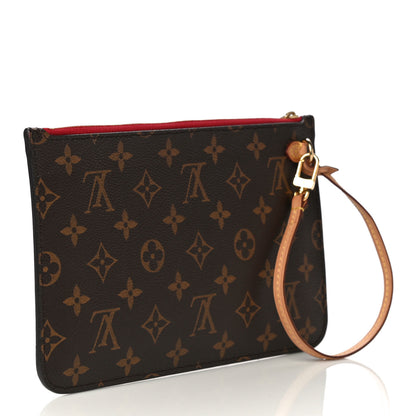 Louis Vuitton Monogram Neverfull MM GM Pochette Cherry 3 of 11