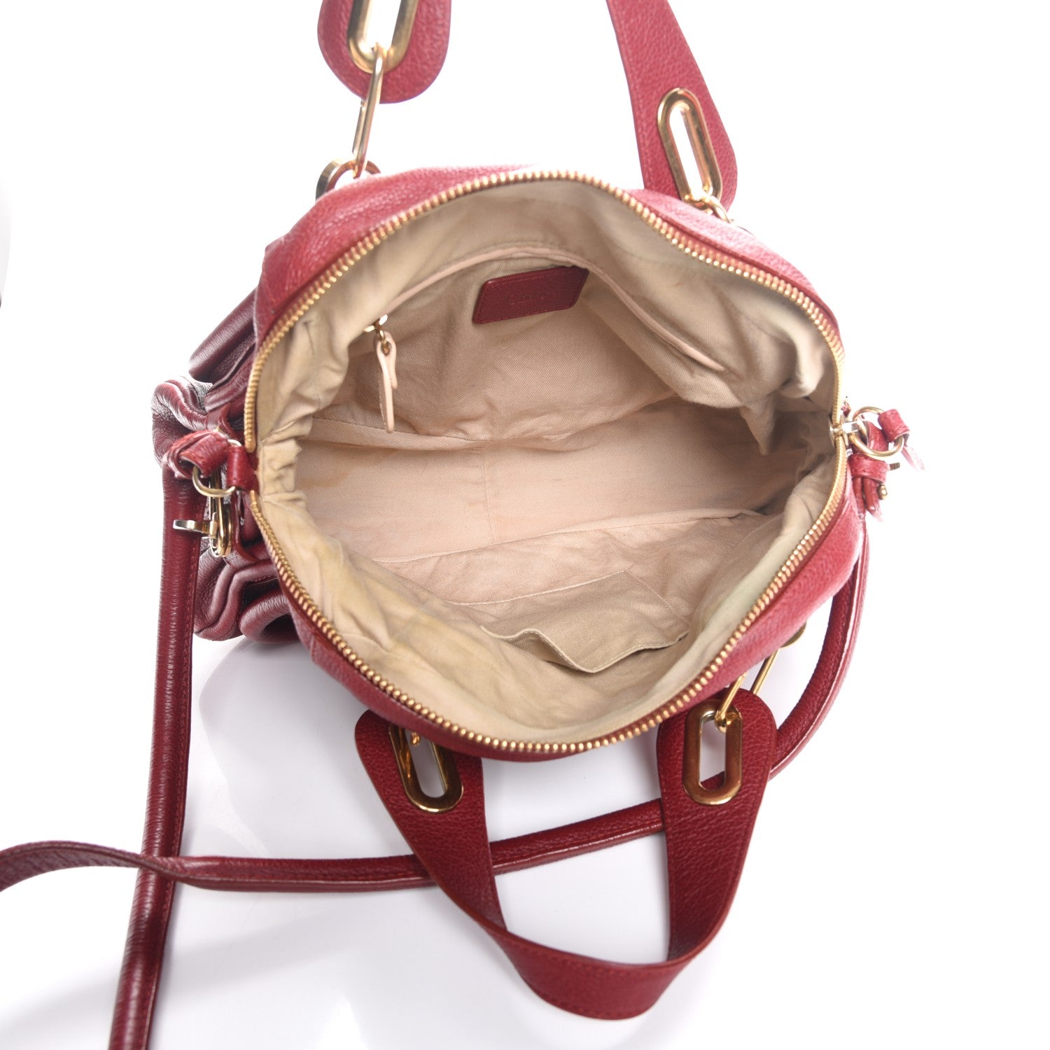 Chloe Calfskin Medium Paraty Berry Cupcake 6 of 15