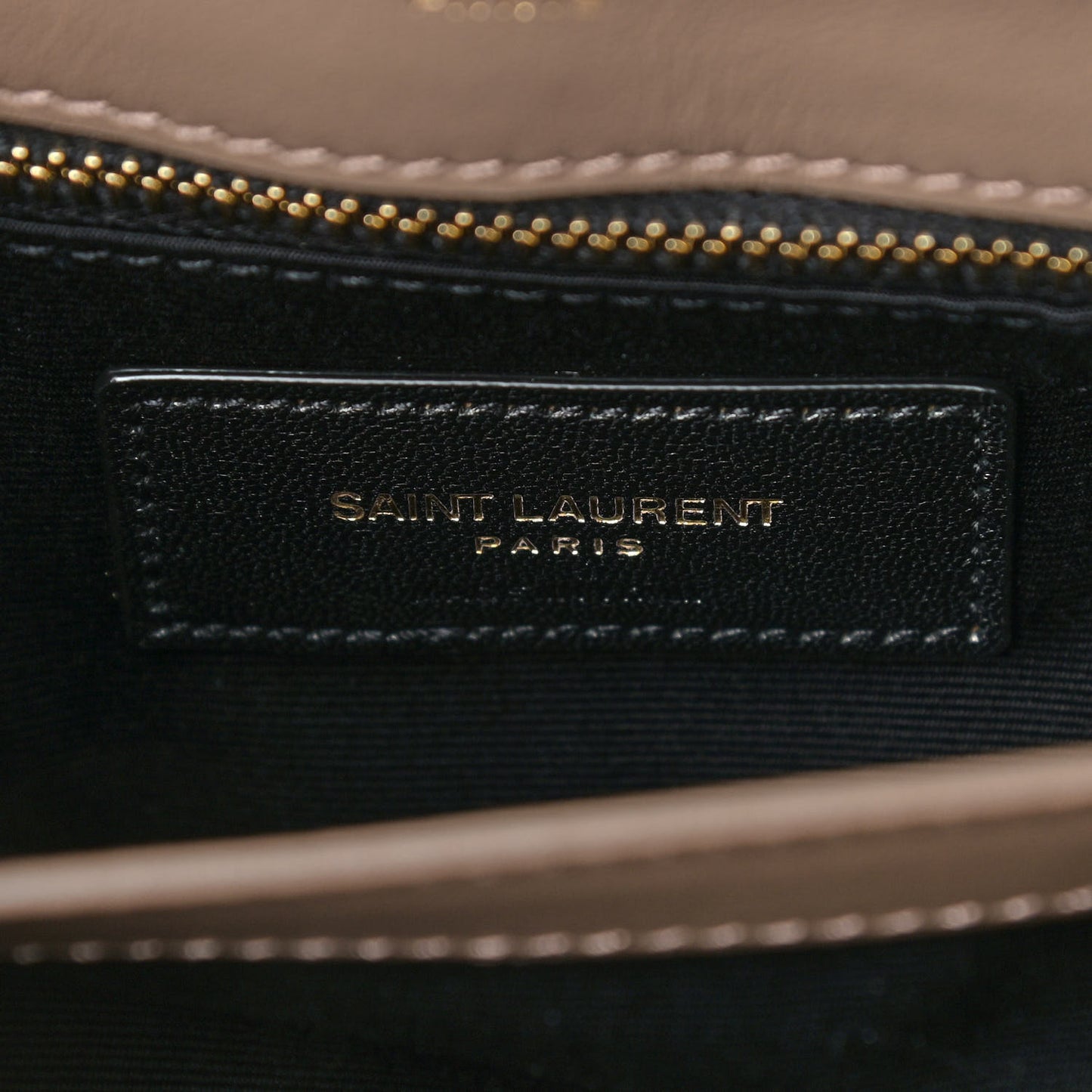 Calfskin Y Quilted Monogram Toy Loulou Crossbody Bag Taupe