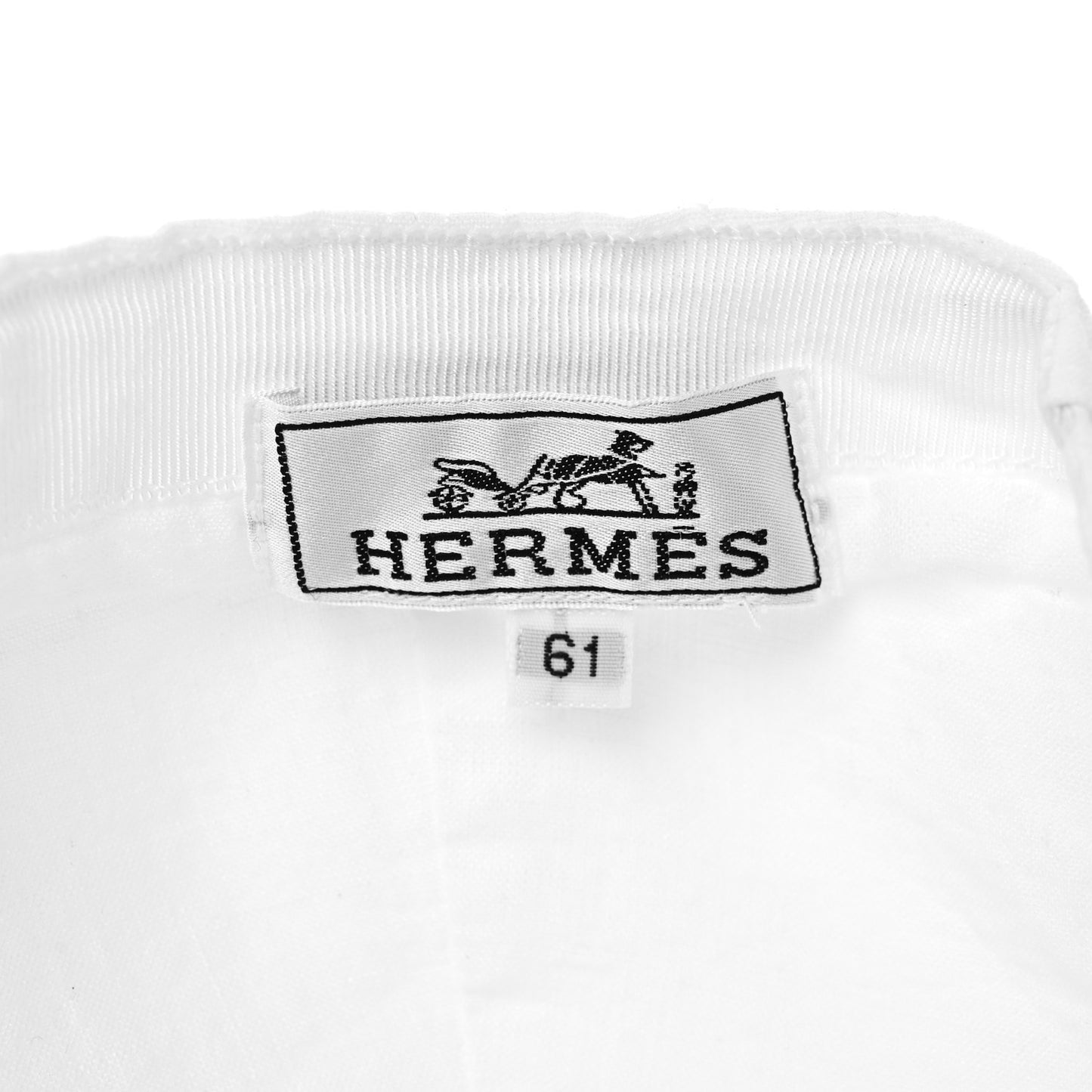 Linen Riley Cap 61 White