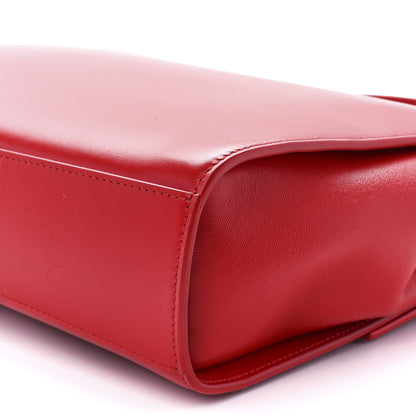 Bottega Veneta Box Calfskin Nappa Clip Bag Red 13 of 13