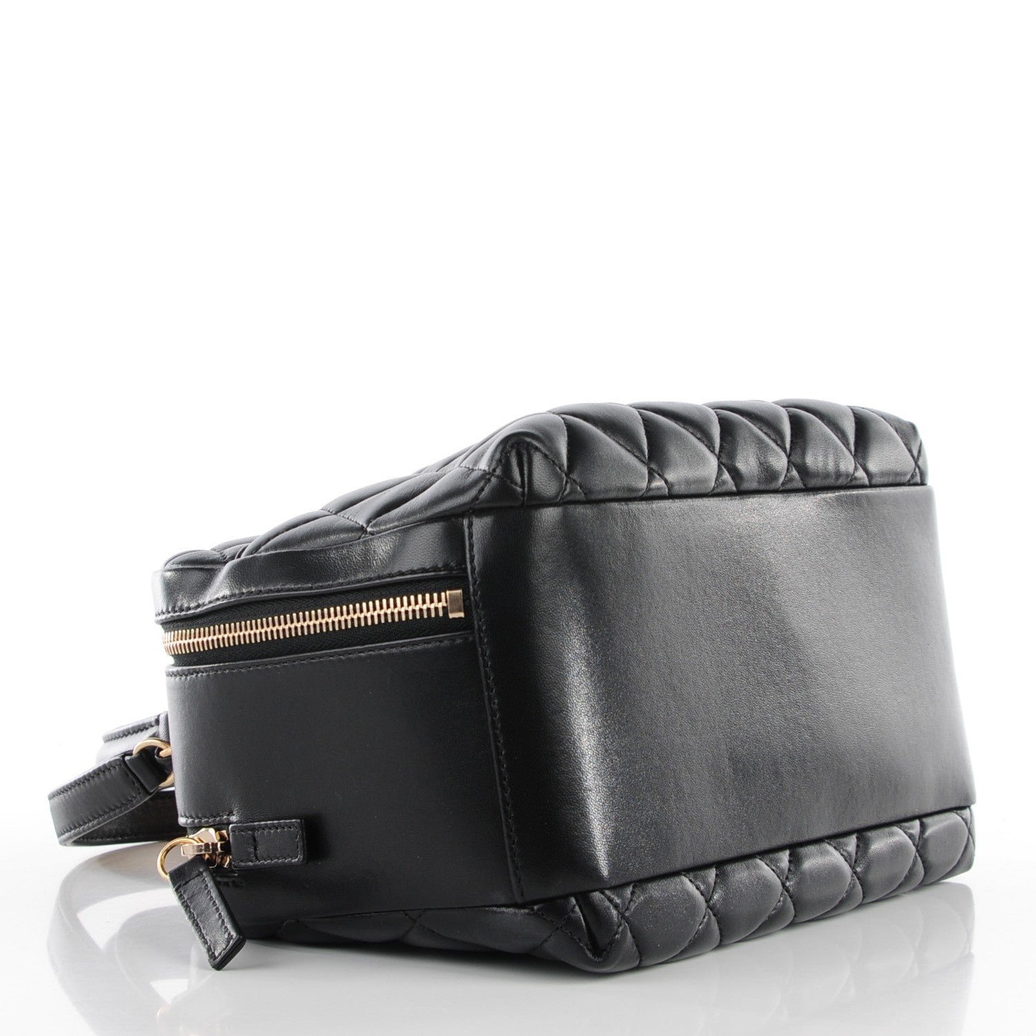 Chanel Lambskin Quilted Medium Trendy CC Bowling Bag Black 4 of 7