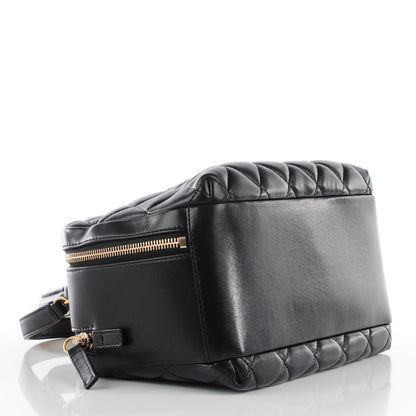 Chanel Lambskin Quilted Medium Trendy CC Bowling Bag Black 4 of 7