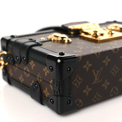 Louis Vuitton Monogram Petite Malle Black 7 of 8