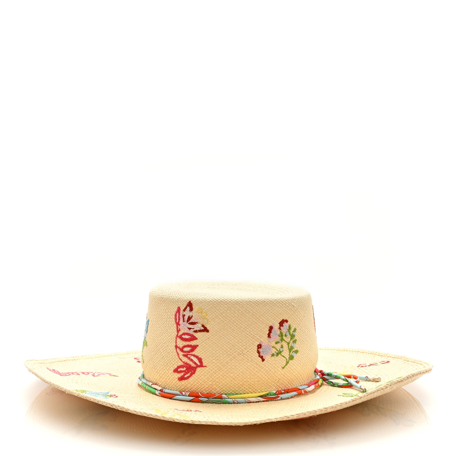 Hermes Straw Englantine Hat 59 Naturel 4 of 7