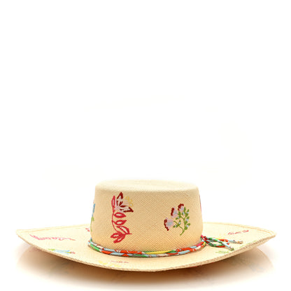 Hermes Straw Englantine Hat 59 Naturel 4 of 7