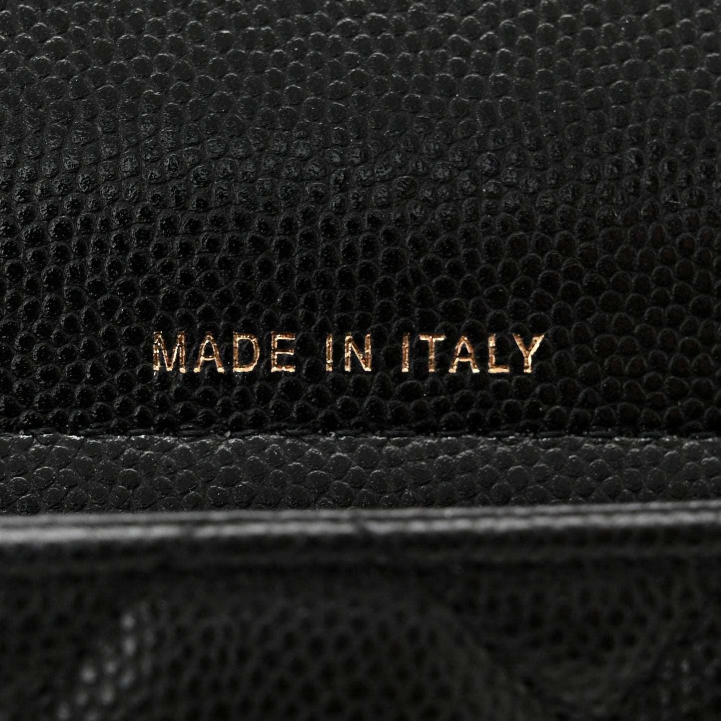 Caviar Quilted Flap Phone Holder With Chain Black