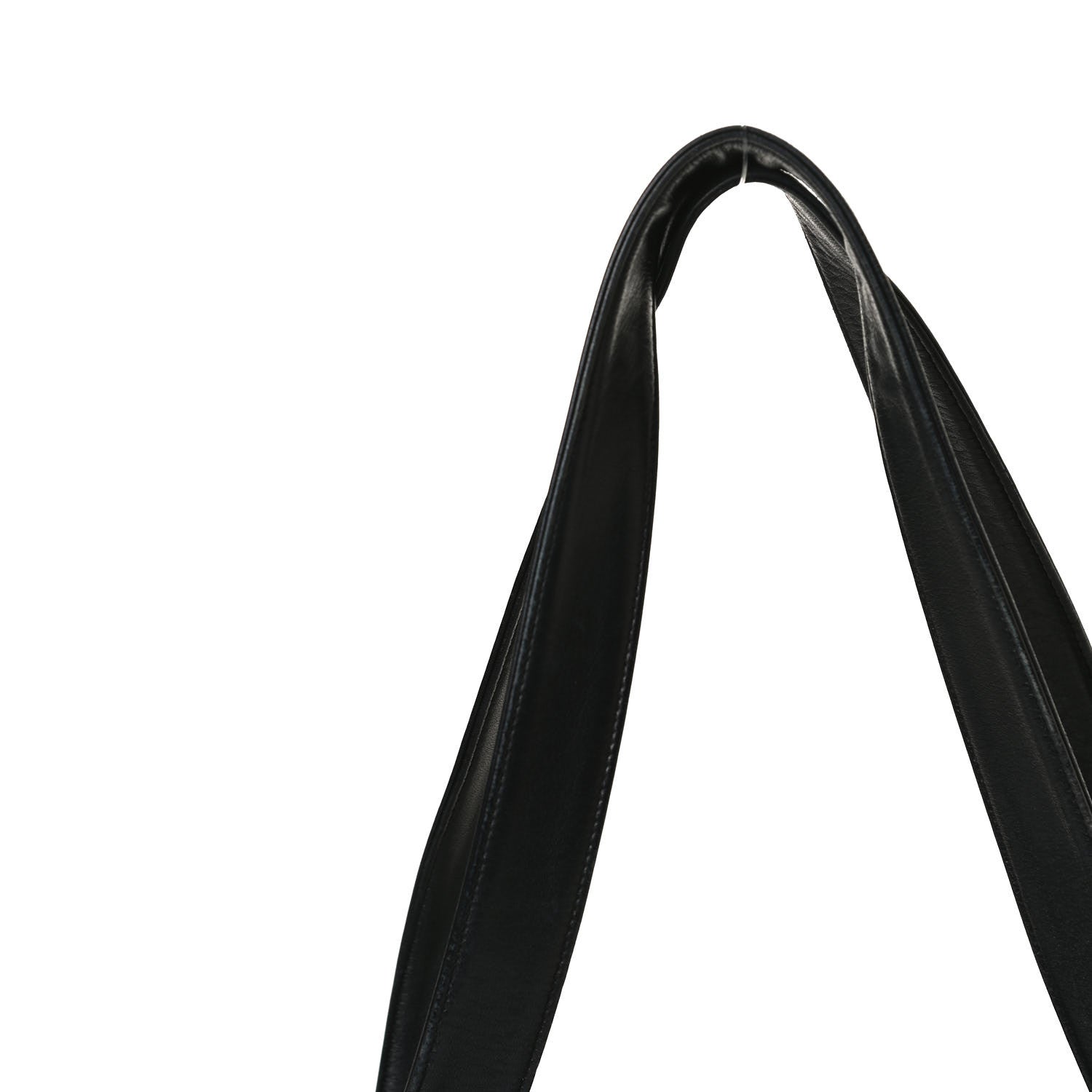 Chanel Lambskin CC Stitched Tote Black 26 of 36