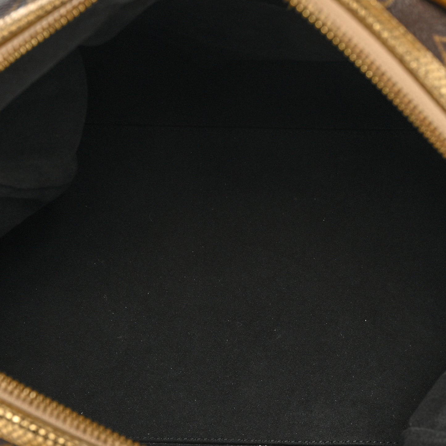 Monogram Leopard Stephen Bag