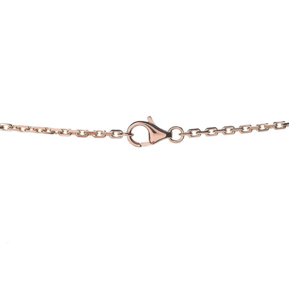 Cartier 18K Pink Gold 3 Diamonds LOVE Pendant Necklace 6 of 7