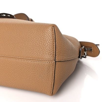 Fendi Cuoio Romano Selleria Medium By The Way Boston Bag Beige 9 of 10