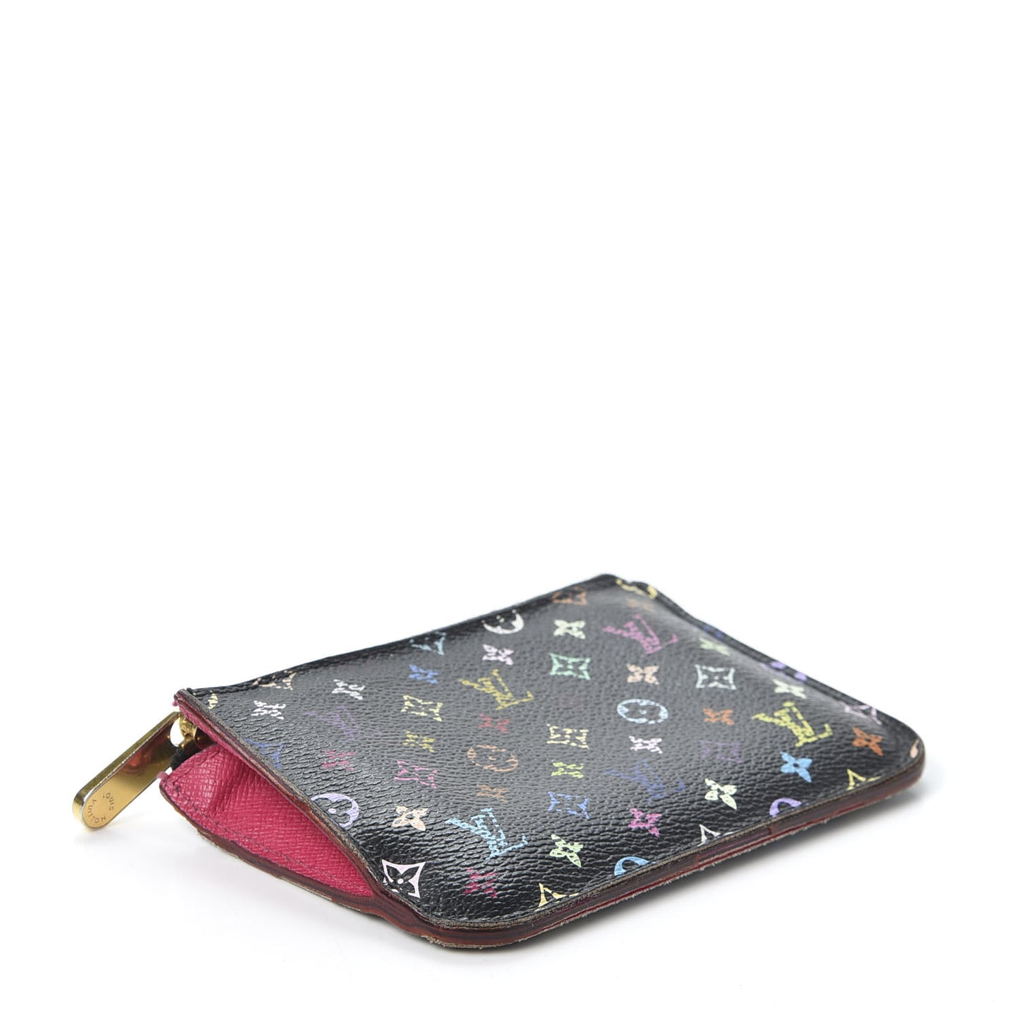 Monogram Multicolor Key Pouch Black Grenade
