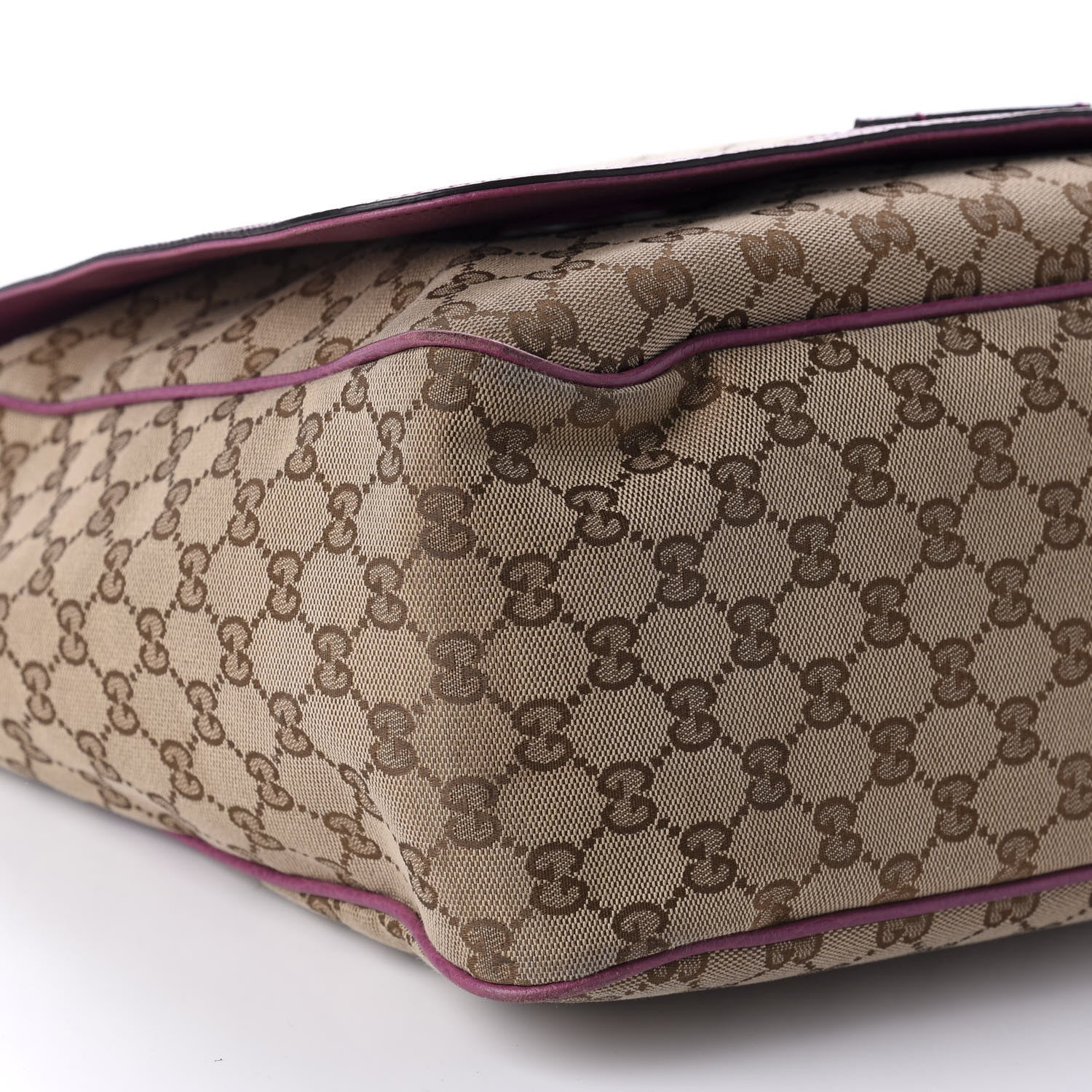Gucci Monogram Convertible Diaper Bag Beige Peonia Flower 7 of 11