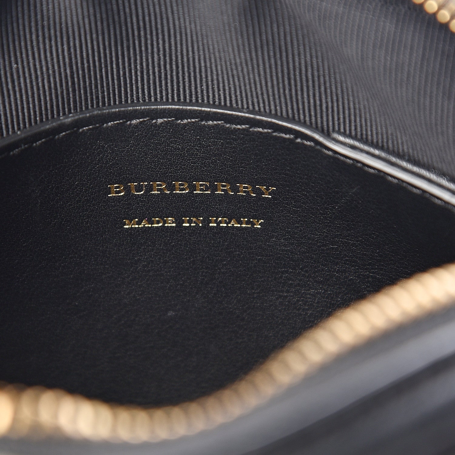 Burberry 1983 Knight Check Smooth Calfskin Link Camera Bag Black 5 of 8