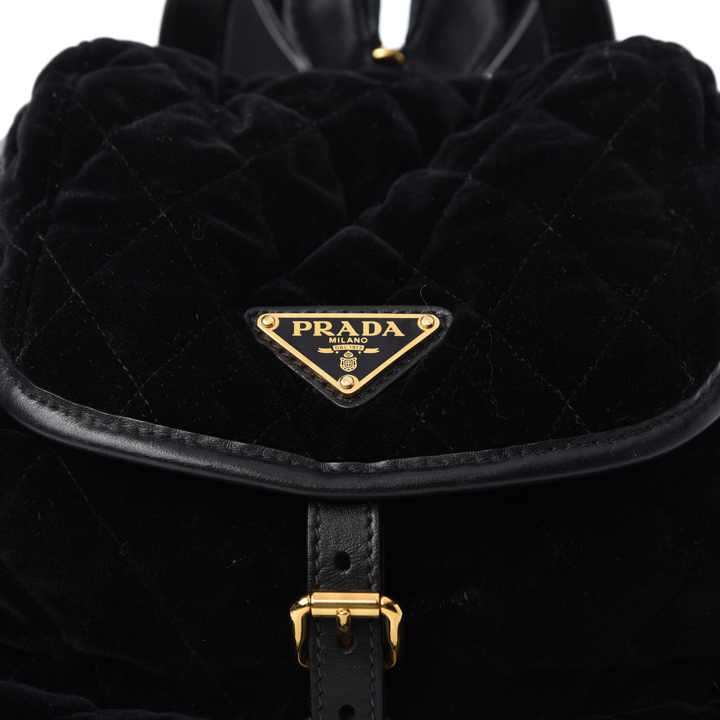 Velluto Velvet Impunture Corsaire Backpack Black