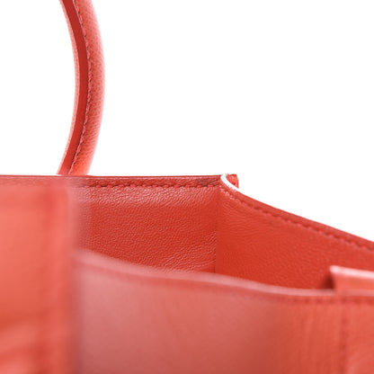 Celine Grained Calfskin Medium Phantom Luggage Coral 15 of 19