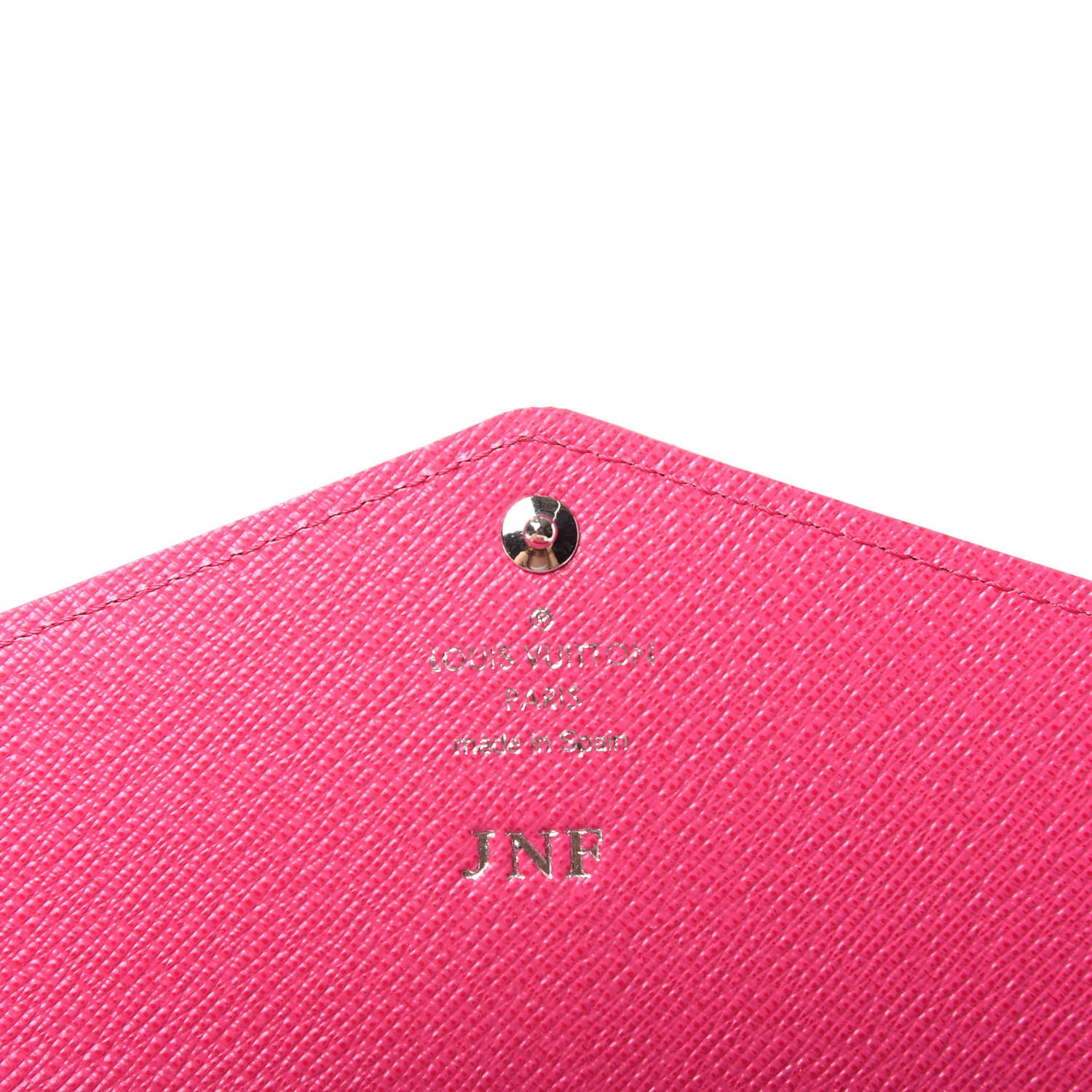 Louis Vuitton Epi Sarah Wallet NM Black Hot Pink 6 of 6