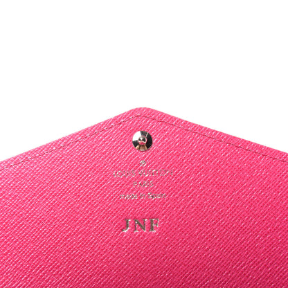 Louis Vuitton Epi Sarah Wallet NM Black Hot Pink 6 of 6