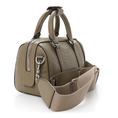 Gucci Piuma Calfskin Jumbo GG Embossed Mini Duffle Bag Good Taupe 3 of 11