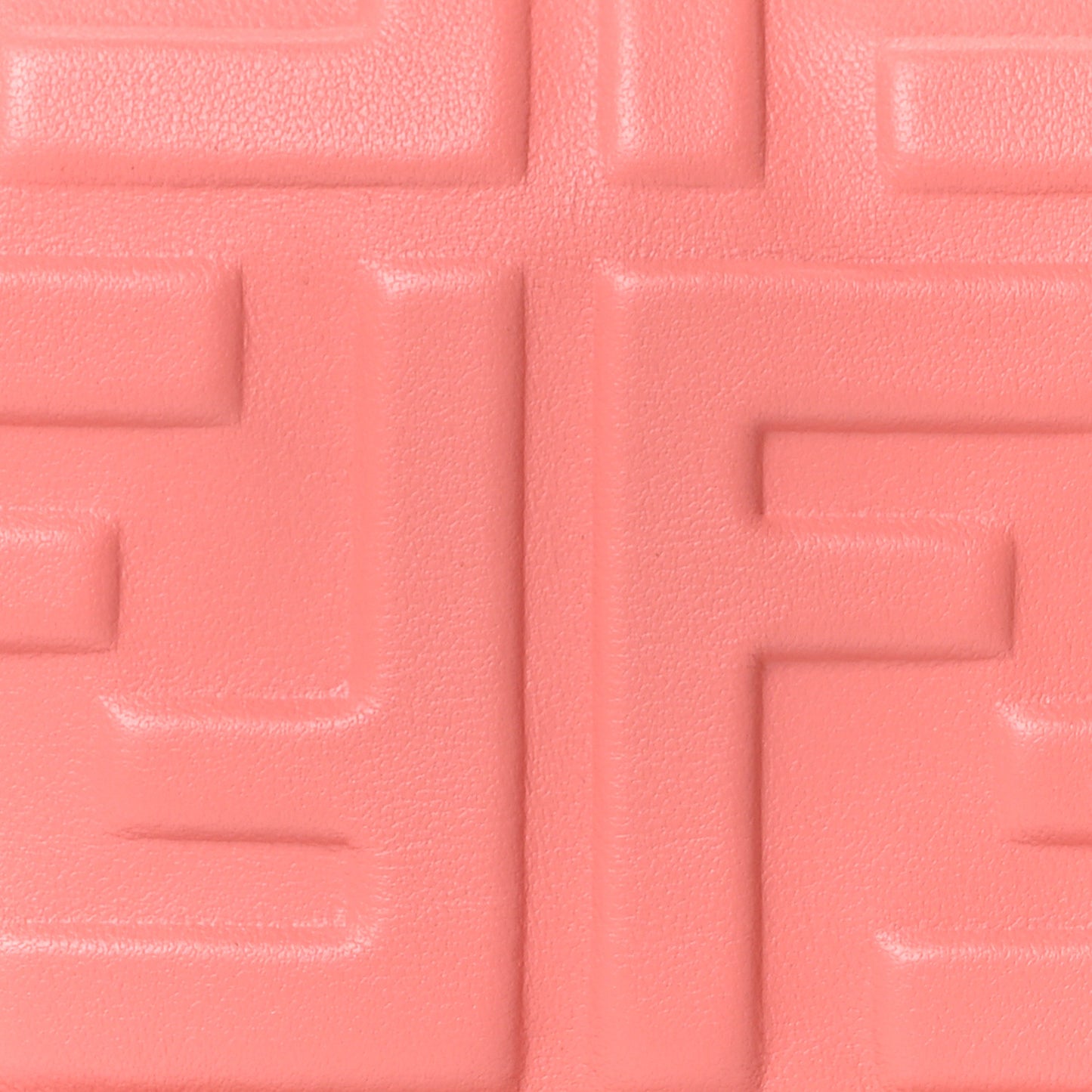 Nappa FF 1974 Embossed Baguette Rosa Pesca