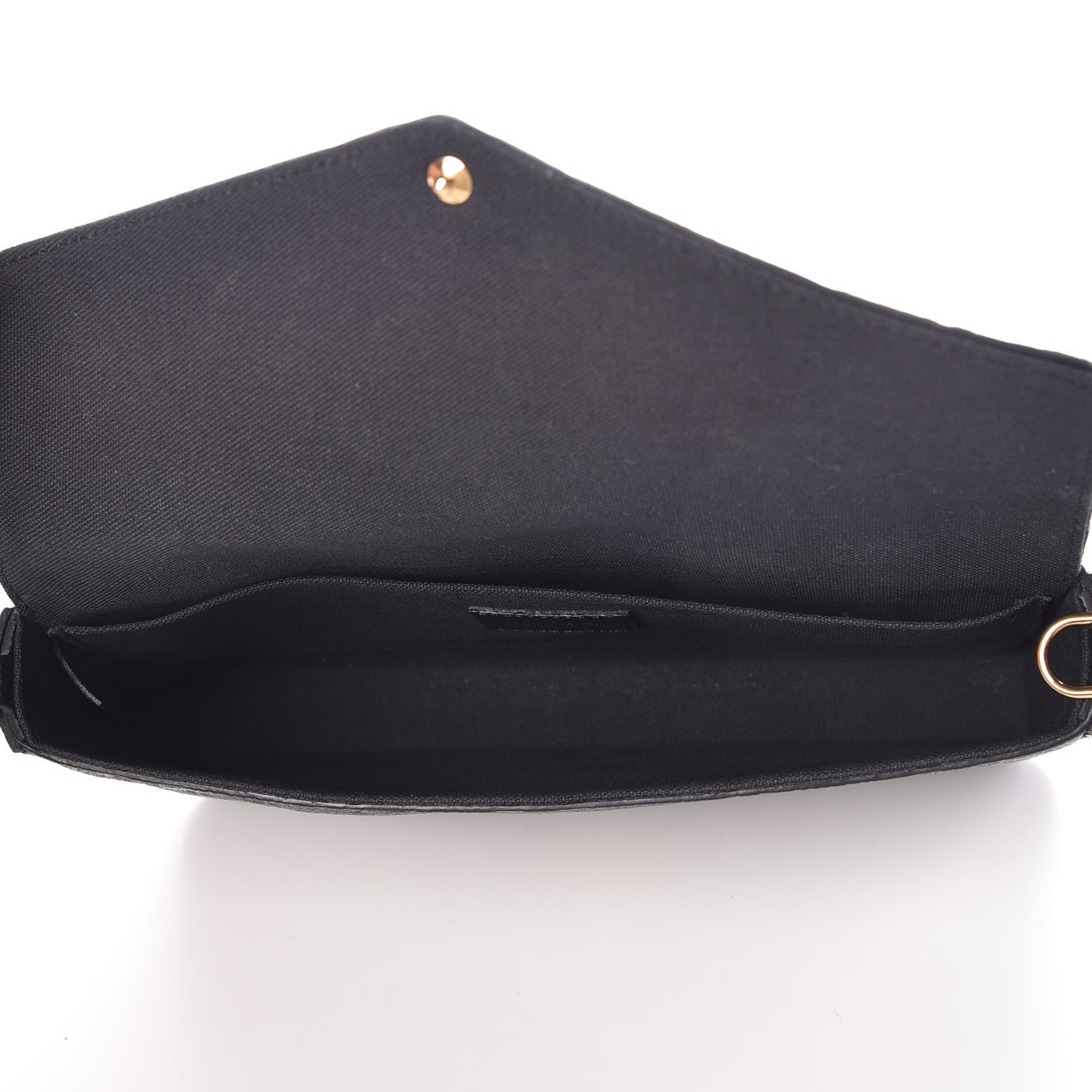 Louis Vuitton Empreinte Pochette Felicie Chain Wallet Black 5 of 7
