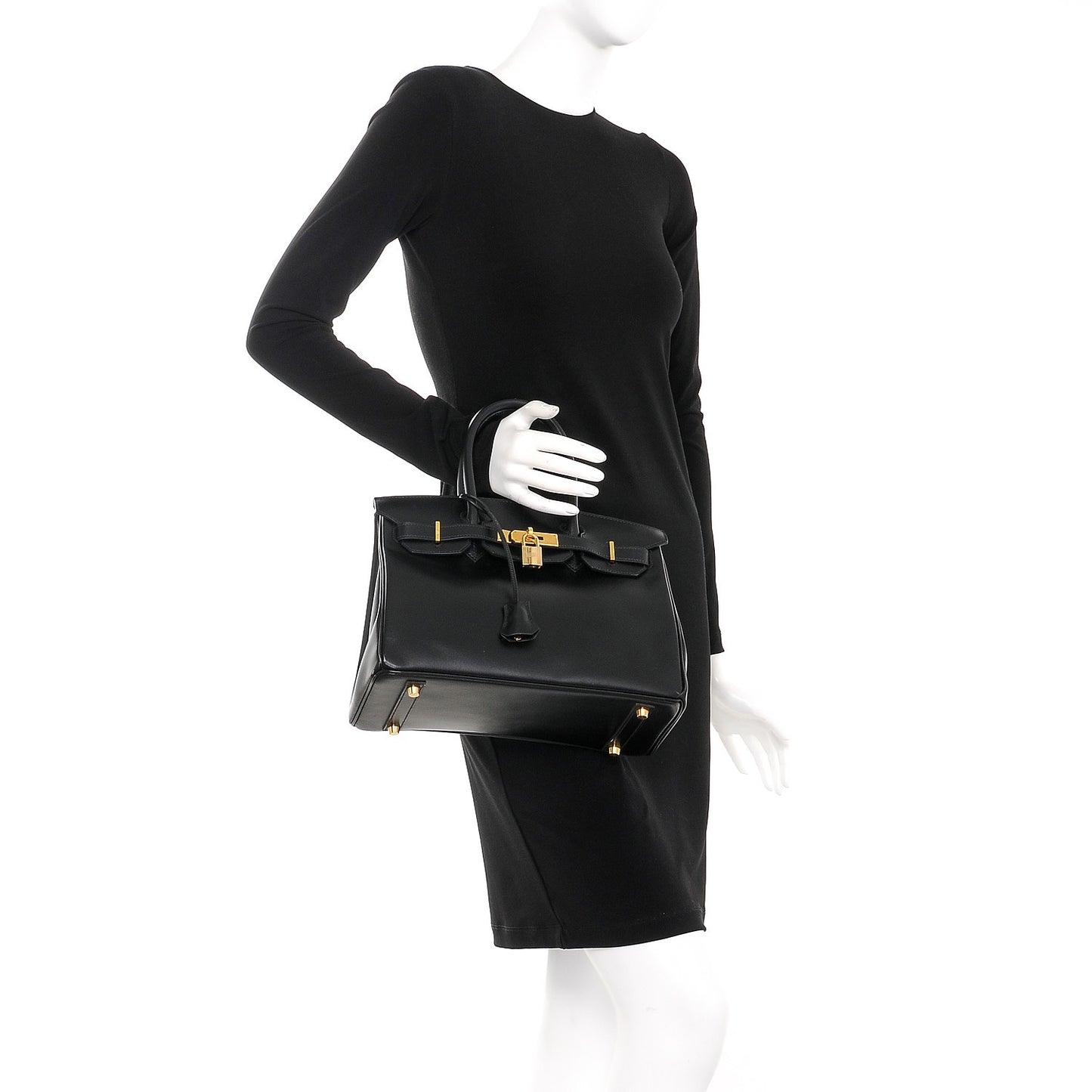 Box Birkin 30 Black