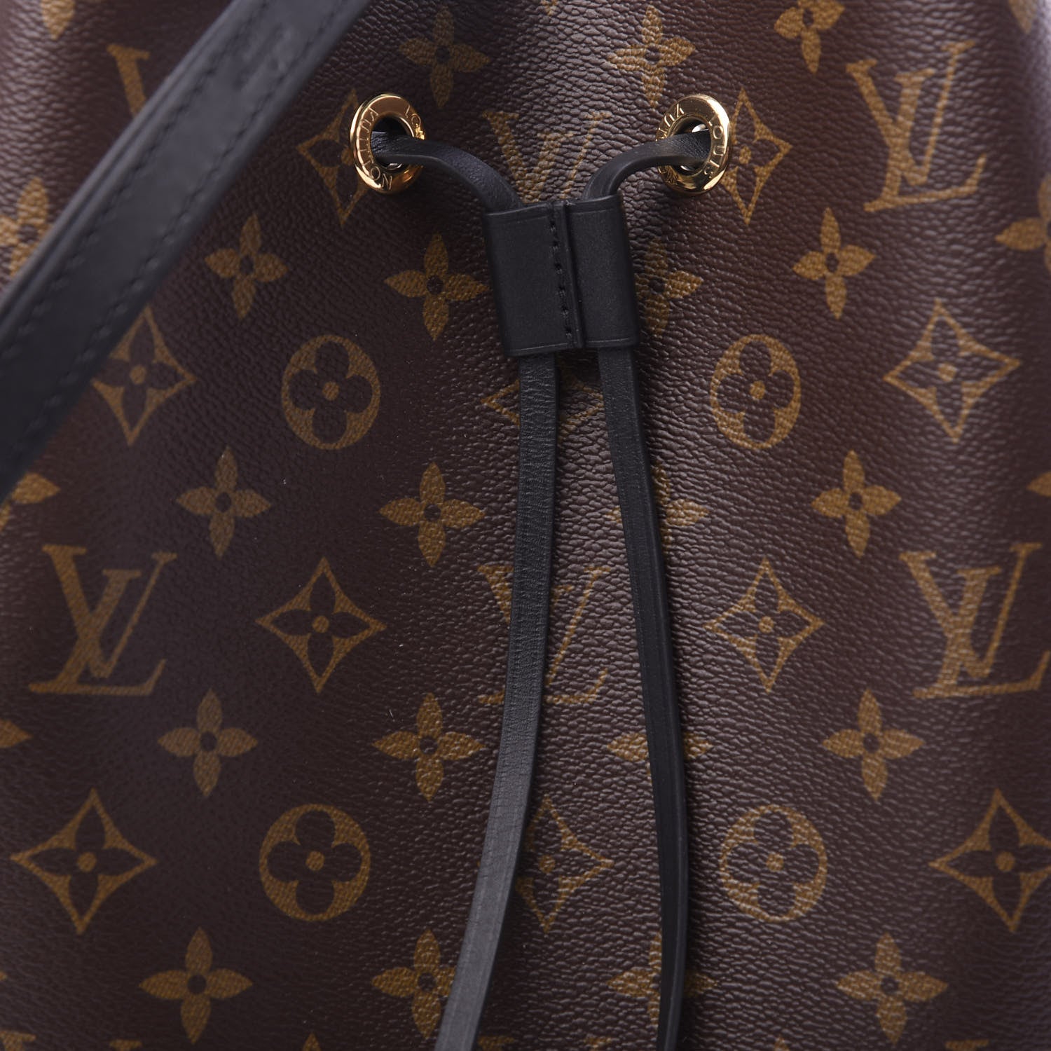 Louis Vuitton Monogram Neonoe MM Black 9 of 9