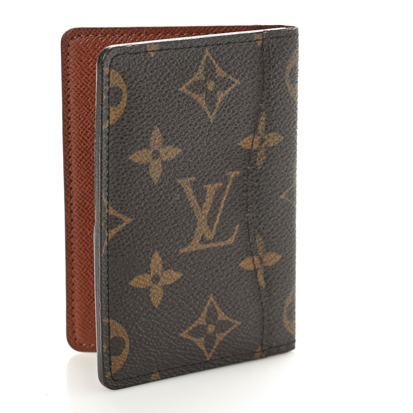 Monogram Pocket Organizer Card Holder